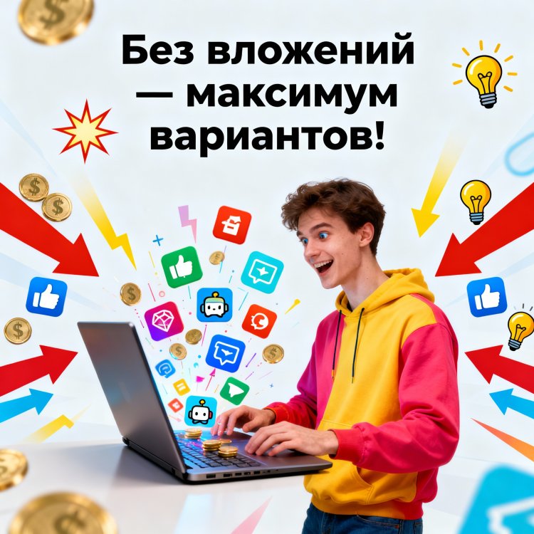 10 способов заработать онлайн без вложений, о которых знают только профи!
