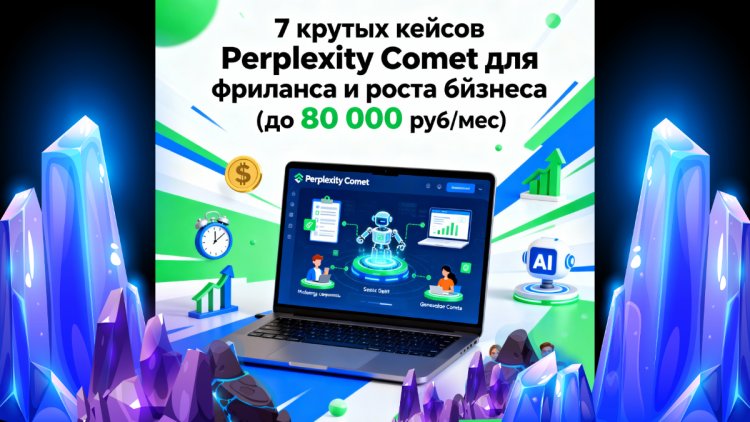 Семь цифровых чудес Perplexity Comet: как перейти от рутины к выручке 80 000+ руб. в месяц