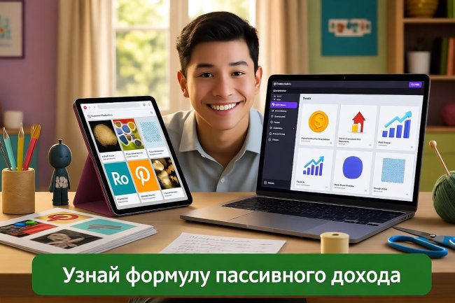 Creative Fabrica + Pinterest: формула долгосрочного пассивного дохода