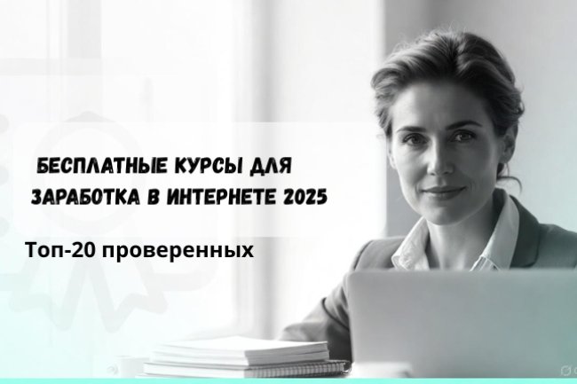 Бесплатные курсы заработок в интернете 2025: топ-20 проверенных с ссылками