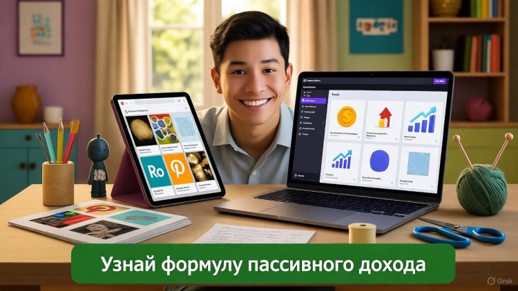 Creative Fabrica + Pinterest: формула долгосрочного пассивного дохода